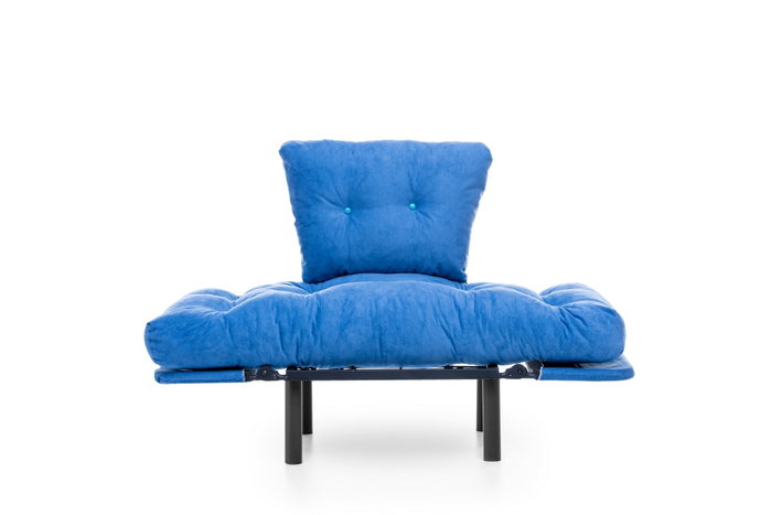 Atelier Del Sofa Nitta Single - Sillón de orejas Azul